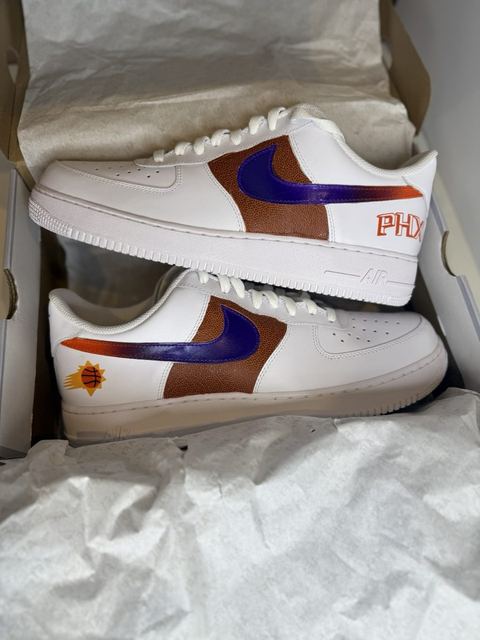 Custom hand-painted sneakers